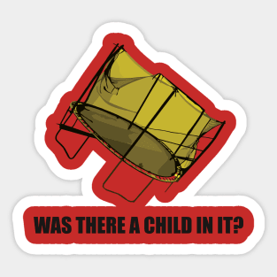 Was There A Child In It? - YELLOW - Detectorists - Lance, Andy & Larry - DMDC Sticker